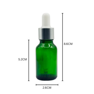 15ml Glass Bottle With Dropper 10 pcs
