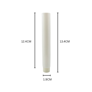 30ml White Soft Tube With Aluminum Seal 10 Pcs