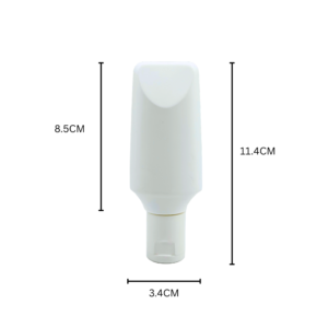 50ml Opaque White Squeeze Bottle 5 pcs