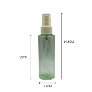 100ml Lite Green Slim Cylinder Spray Bottle 10 Pcs