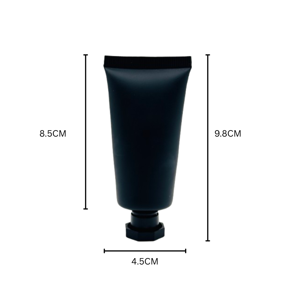 40ml Black Soft Matte Tube 10 Pcs